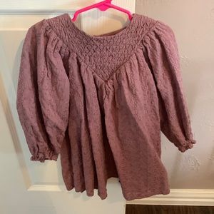 Zara Long sleeve toddler girl dress 4-5